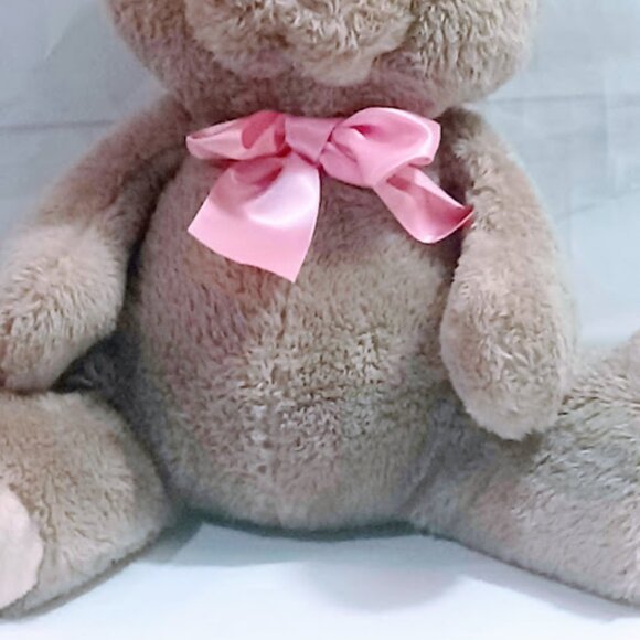 Kellytoy Brown Plush Bunny Rabbit Easter "16" Stuffed Animal - Picture 3 of 9